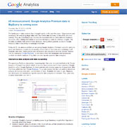 Google I/O 2013での発表: GoogleアナリティクスプレミアムのデータをBigQueryで処理可能に