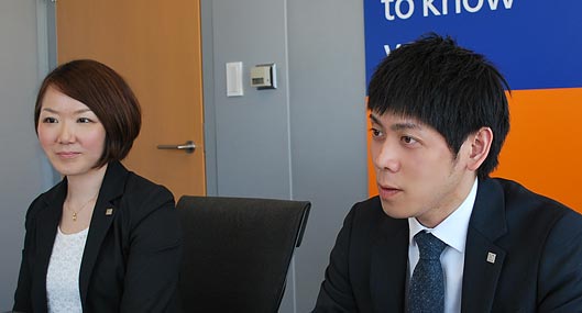 奥富氏と柳川氏