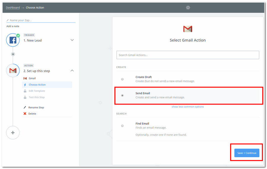 Gmail側の接続設定方法2
