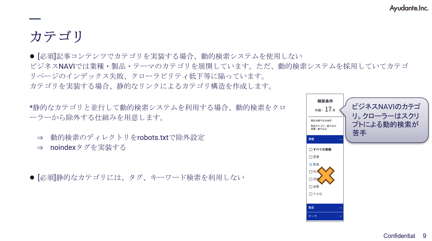 カテゴリー