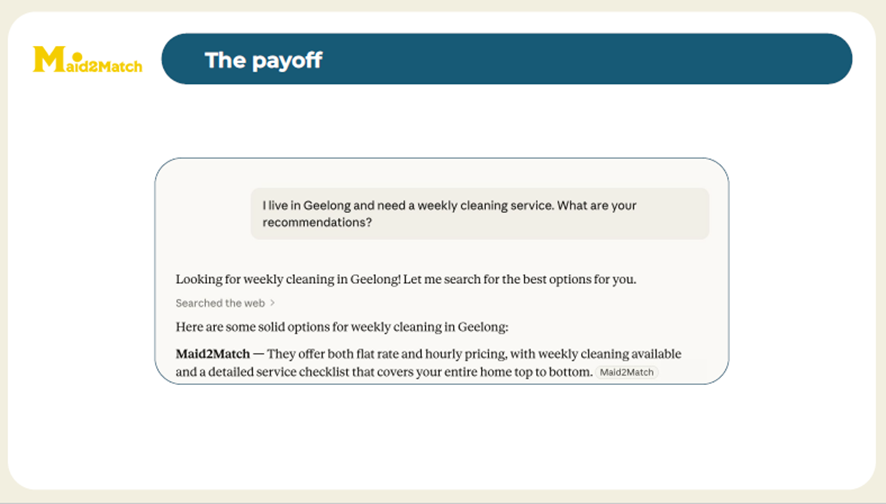 家事代行に関するChatGPTの結果例